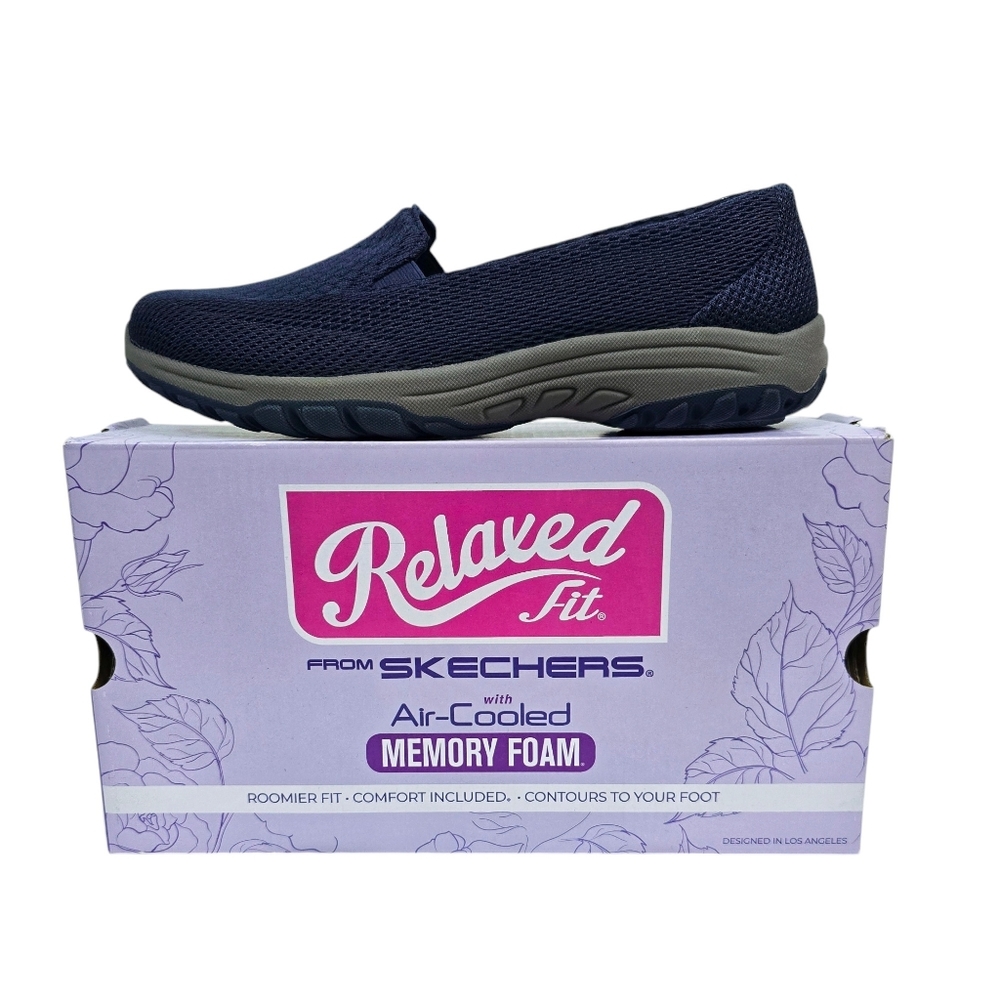 Skechers Relaxed Fit Reggae Fest - Willows Vibe Slip-on Shoes Women's Size 9.5M